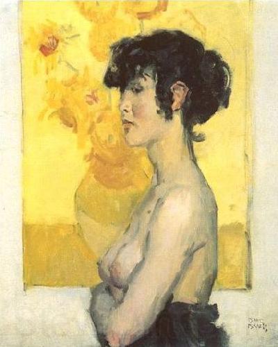 Isaac Israels Woman before Spain oil painting art